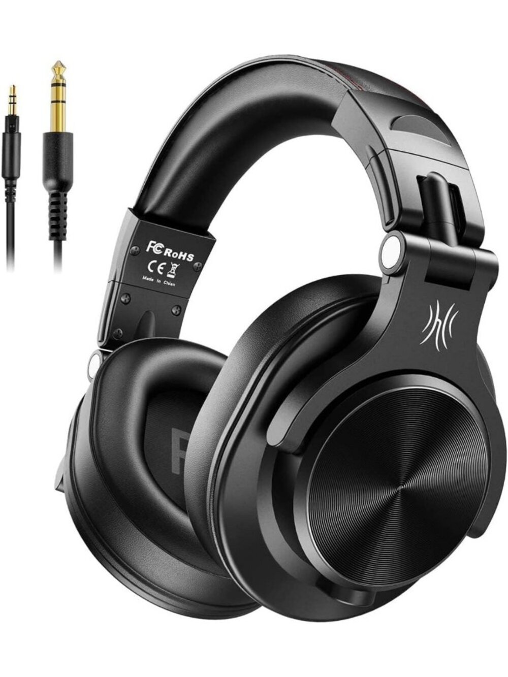 Hi-Res Wired Over-Ear Studio Headphones for DJ & Mixing - Comfortable & Durable
